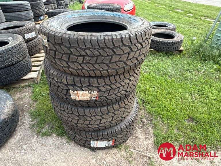 (4) NEW Cooper Discoverer, Load Range E Tires - LT275/65R18