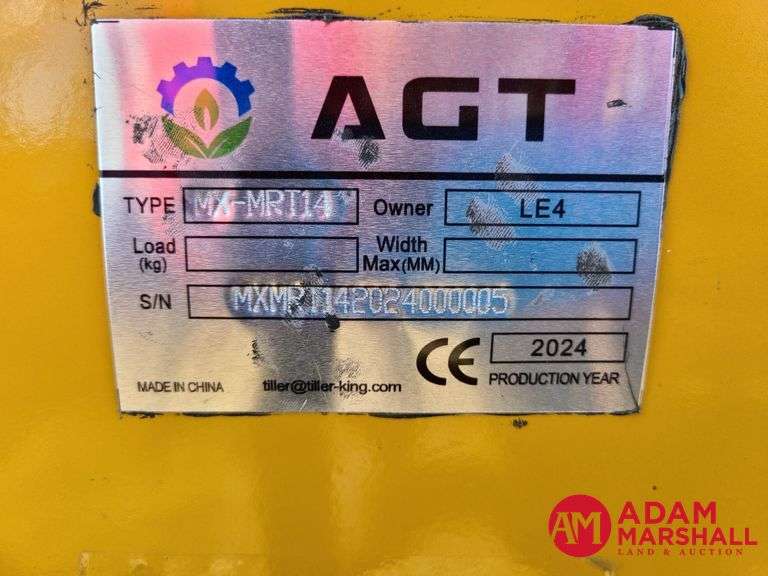 Unused 2024 MX-MRT14 Mini Stand On Skid Steer