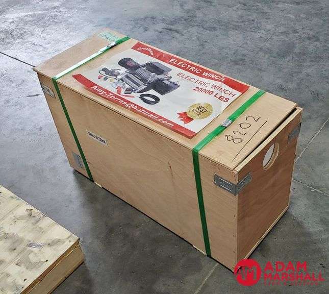 Unused Great Bear  20,000 Lbs Electric Winch