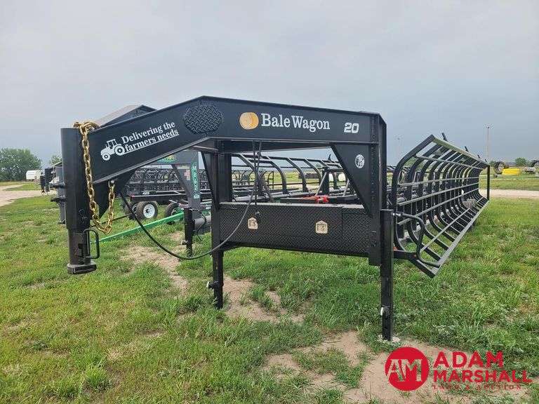 2024  Unused Industrias America  Bale Hauler Hay Trailer - 20x4
