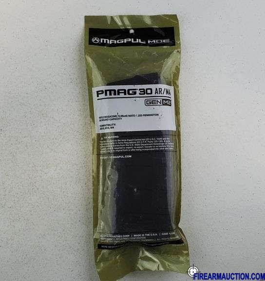 (3) Magpul PMAG30 Gen M2 Magazines - 5.56X45  NATO/223 Rem - 30 Rd