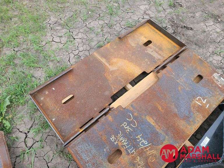 Blank Mount For Skid Steer
