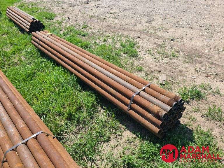 (24)   Steel Pipe   - 10FT L x 2⅞IN
