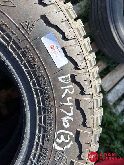 (3) NEW Falken, Wildpeak Tires -  LT265/75R16