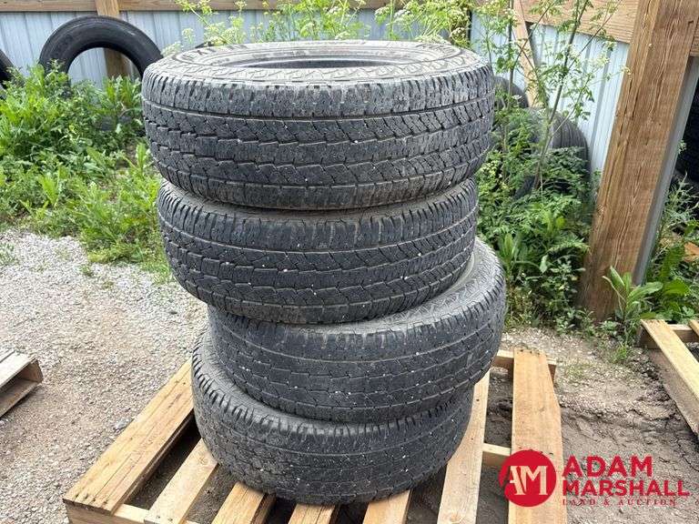 (4) USED Nexen Roadian Tires - AT, LT275/70R18
