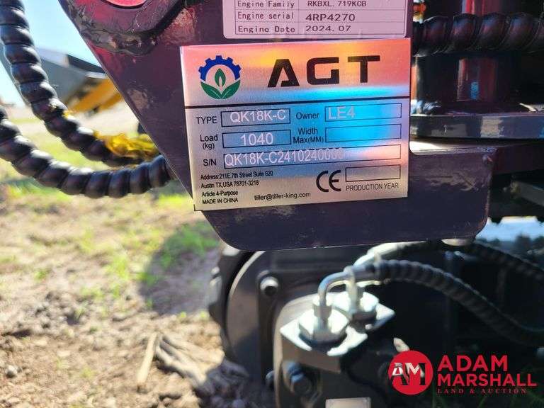 Unused 2024 AGROTK QK18K-C Mini Excavator - Diesel