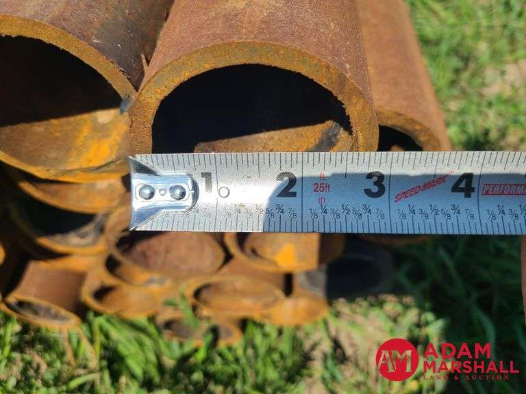 (24)   Steel Pipe   - 10FT L x 2⅞IN