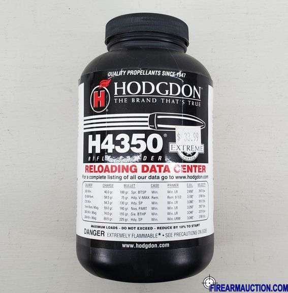 Hodgdon H4350 Rifle Powder (2 X 1 Lb)