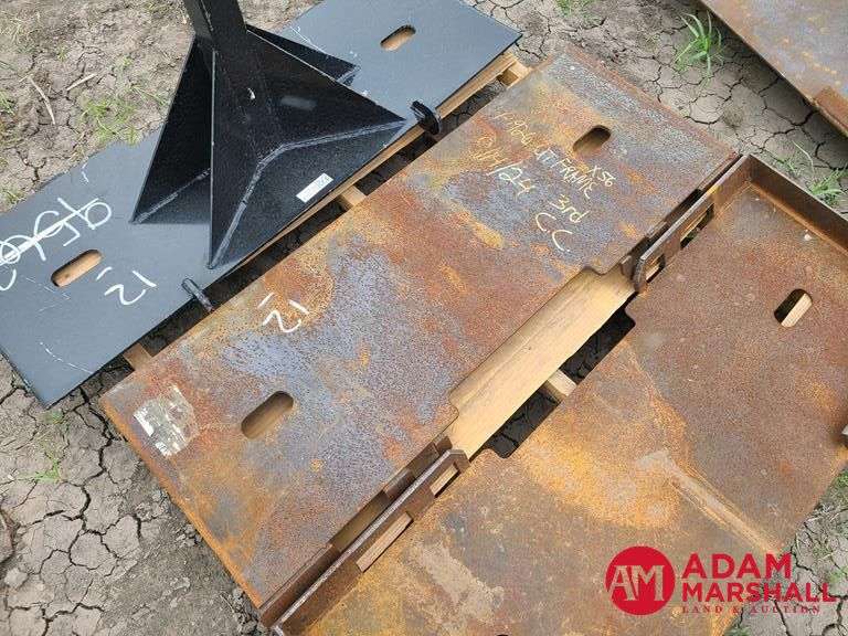 Blank Mount For Skid Steer