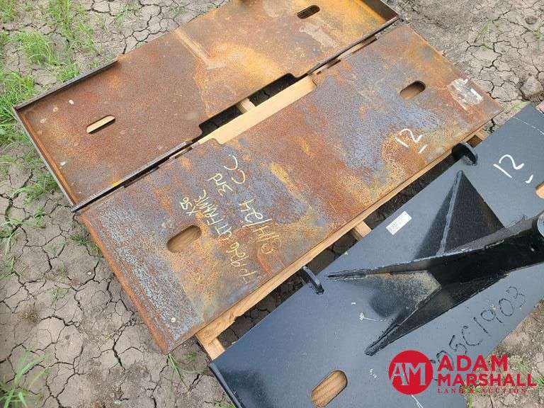 Blank Mount For Skid Steer