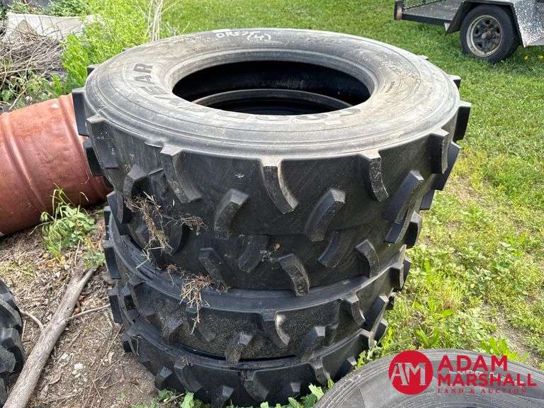 (4) NEW Goodyear Recap Pivot Irrigation Tires – 11R25