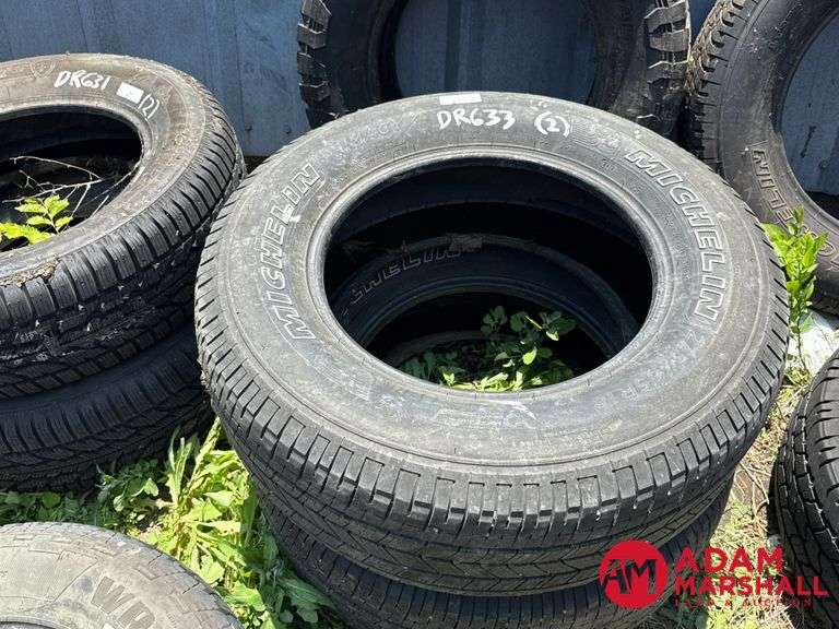 (2) USED Michelin, Primacy Tire - 275/65R18