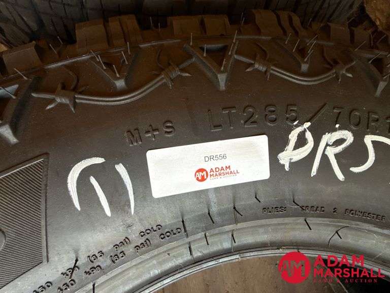 (1) NEW Fierce, Attitude LRD Tire - LT285/70R17