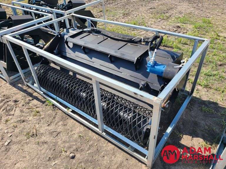 Unused 2024 Greatbear Rotary Tiller for Skid Steer - 72"