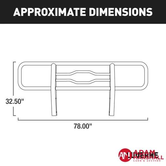 Luverne   Chrome Steel   2IN Tubular Grille Guard