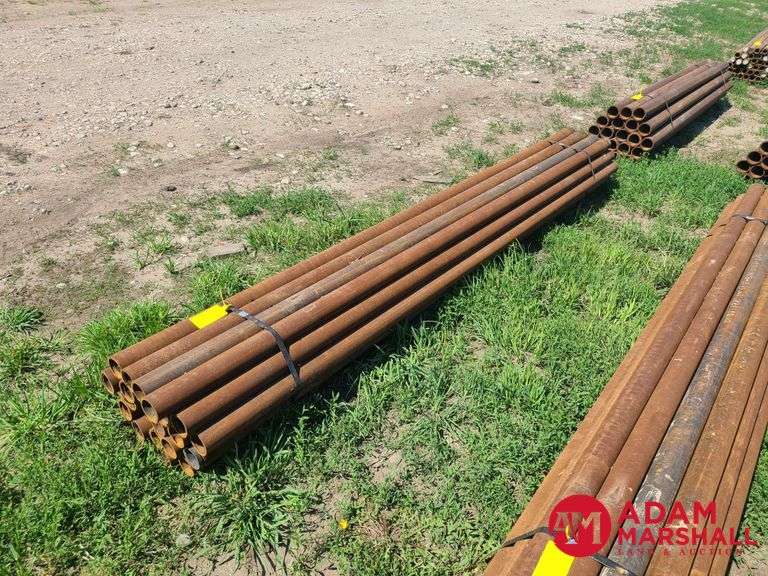 (24)   Steel Pipe   - 10FT L x 2⅞IN