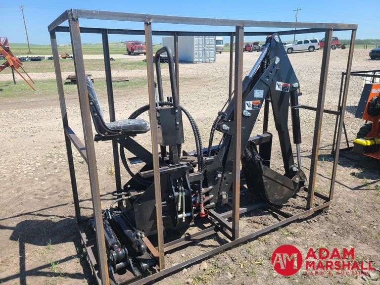 Unused AGROTK Hydraulic Backhoe for Skid Steer