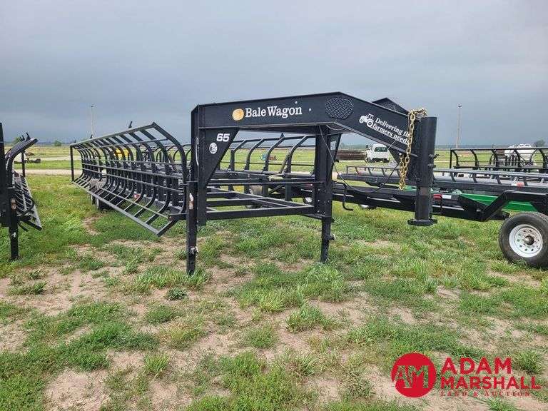 2025  Unused Industrias America  18x4  Bale Hauler Hay Trailer