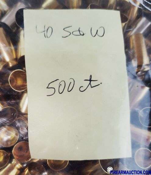 Brass Only 40 S&W (500)