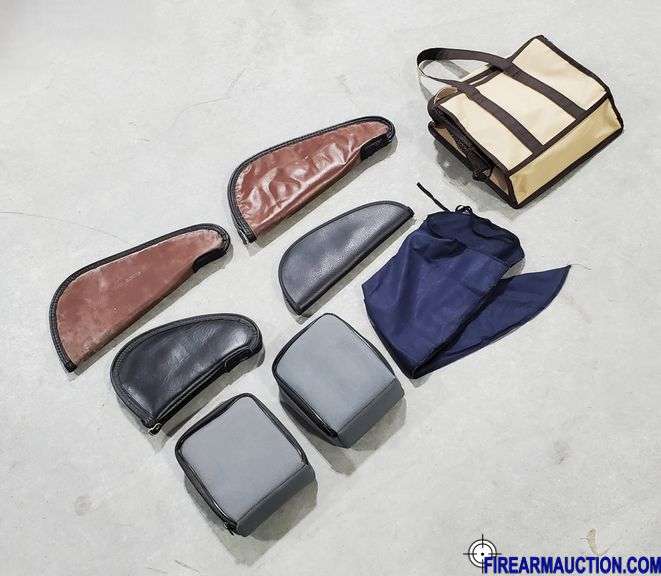 Assorted Handgun Soft Cases, Pouches, Etc