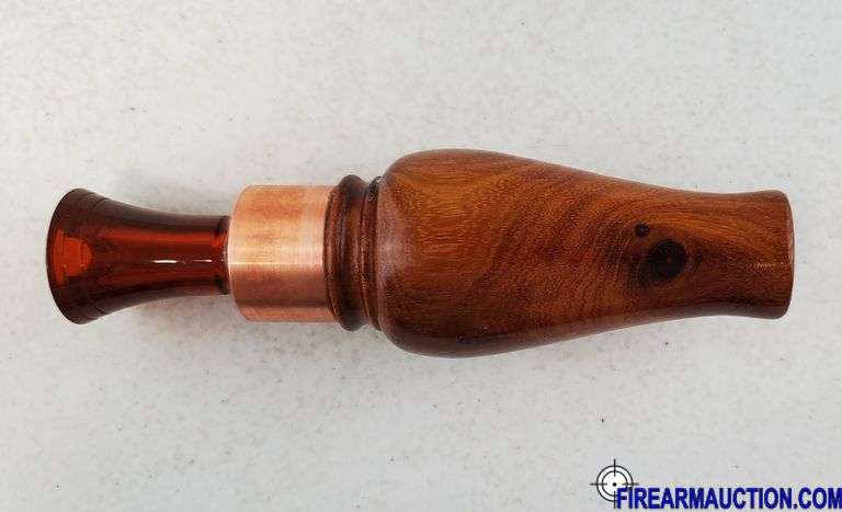 VV Calls Custom Made Single Reed Duck Call - Bodark Wood