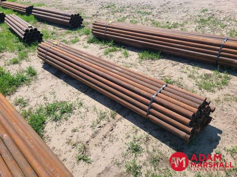 (44)   Steel Pipe   - 10FT L x 2⅜IN