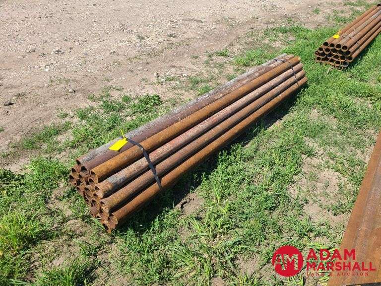 (24)   Steel Pipe   - 8FT L x 2⅞IN
