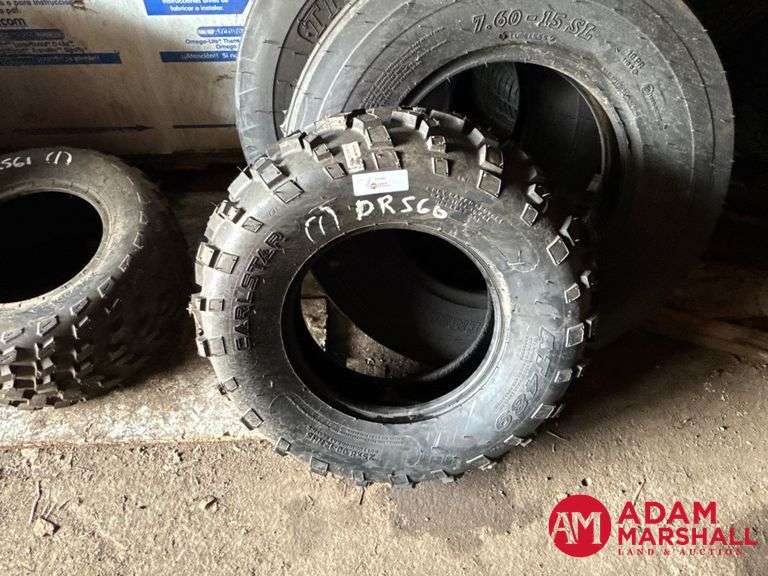 (1) NEW Car L Star Tire - AT489, 25x8.00-12