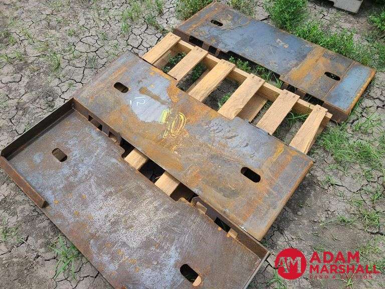 Blank Mount For Skid Steer