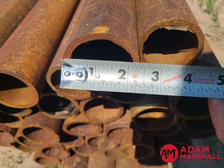 (44)   Steel Pipe   - 8FT L x 2⅜IN