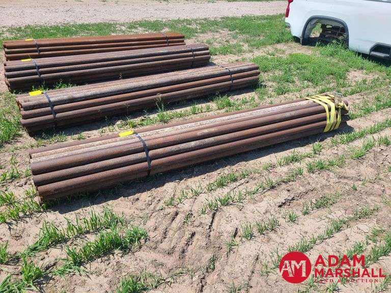 (24)   Steel Pipe   - 10FT L x 2⅞IN