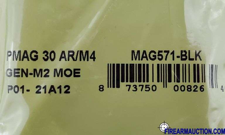 (3) Magpul PMAG30 Gen M2 Magazines - 5.56X45  NATO/223 Rem - 30 Rd