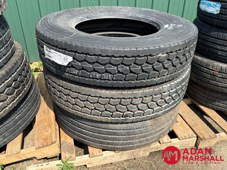 3 NEW Semi Tires - Various Sizes