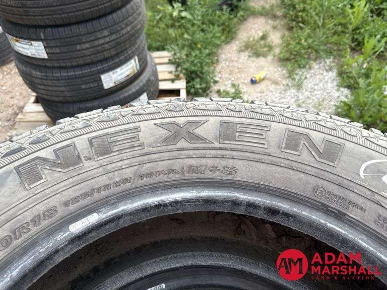 (4) USED Nexen Roadian Tires - AT, LT275/70R18