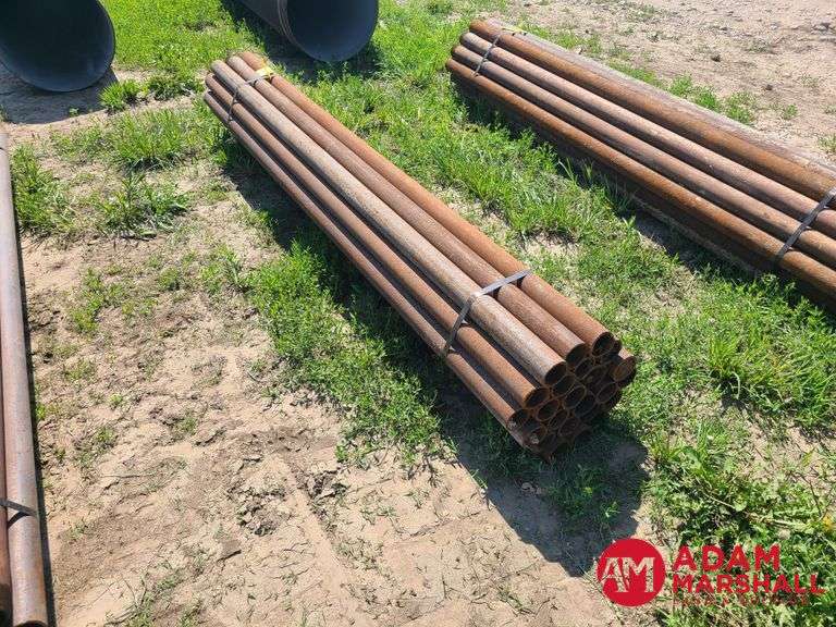 (24)   Steel Pipe   - 8FT L x 2⅞IN
