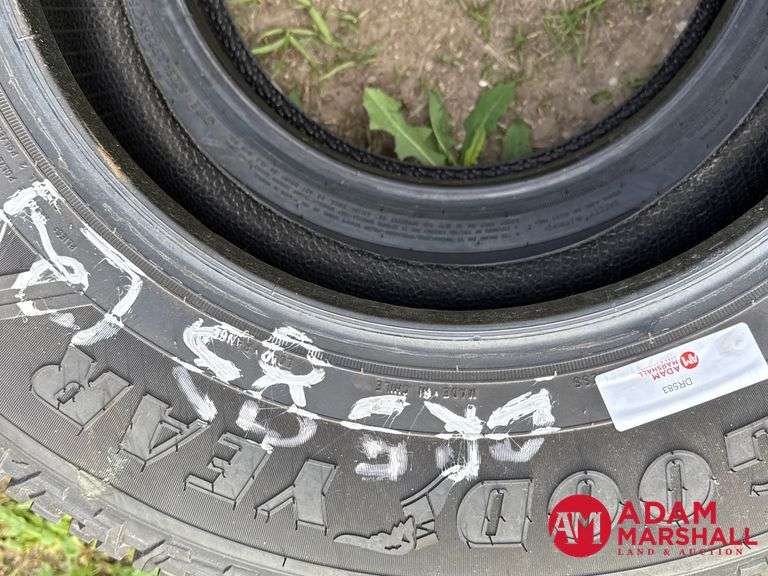 (2) NEW Goodyear, Wangler Workhorse HT Tires - LT225/75R16