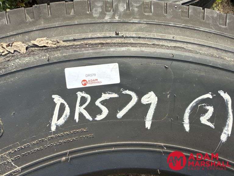 (2) NEW Supercargo Tires - SC039, 11R24.5