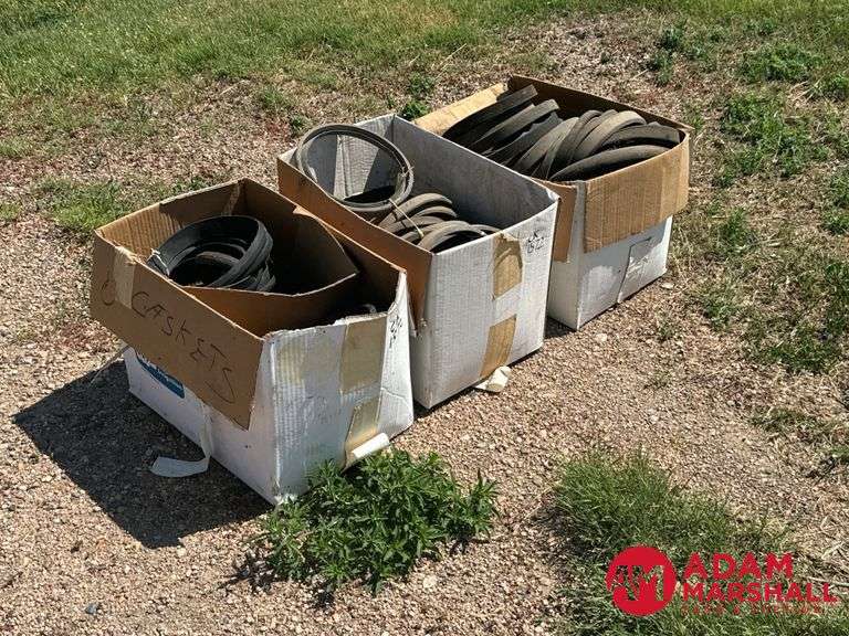 (3) Boxes 8IN Irrigation Pipe Gaskets
