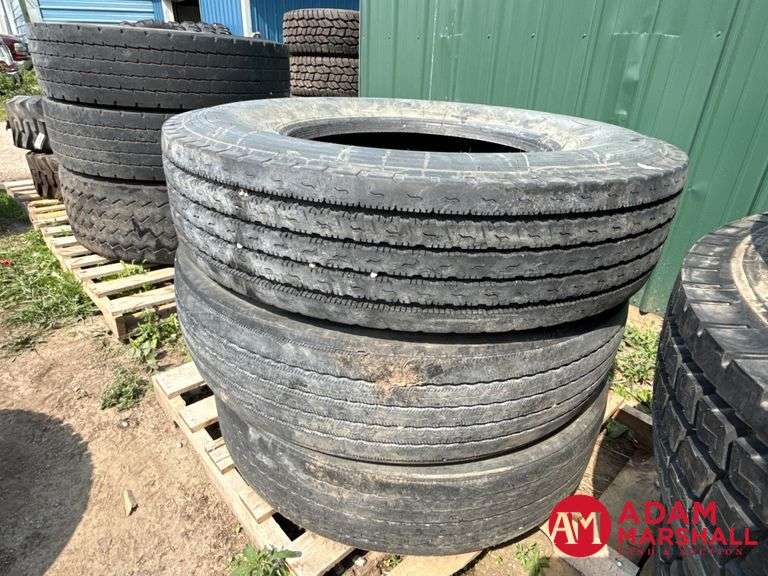 (3) USED Semi Tires - R22.5