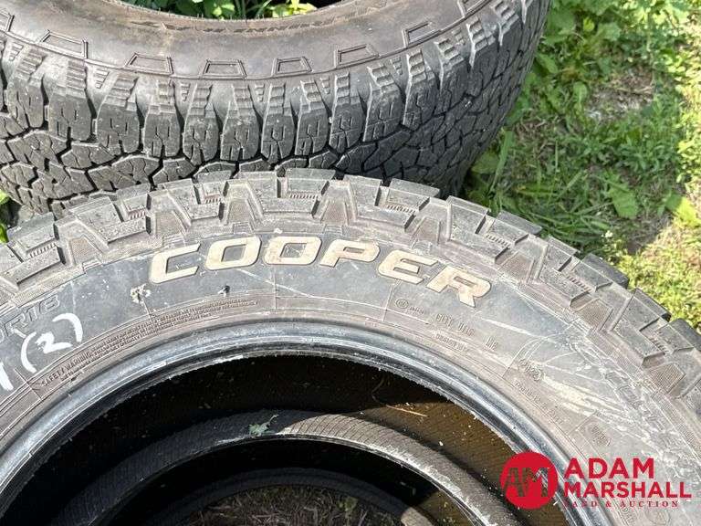 (2) USED Cooper, Discoverer Tires - AT3, 275/70R18