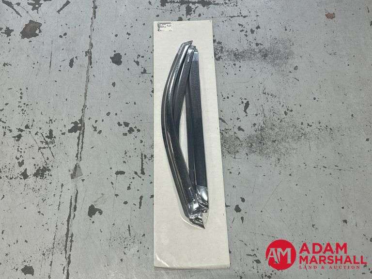 Lund  Front & Rear Chrome Side Window Deflectors