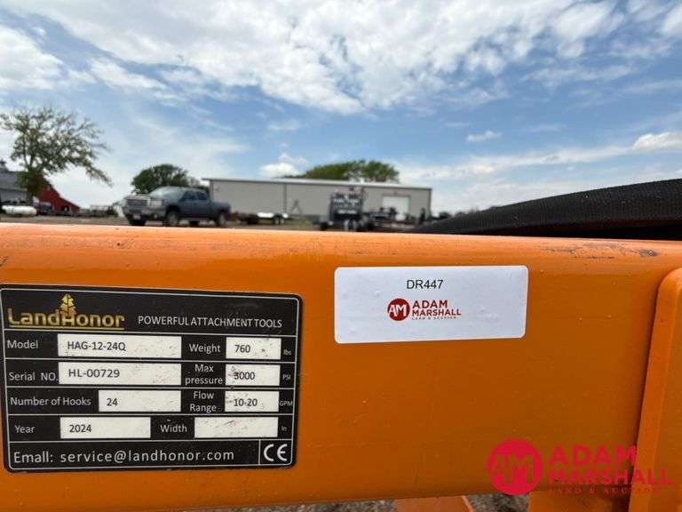 2024  Landhonor  HAG-12-24Q  Small Square Grapple - 10 Bale