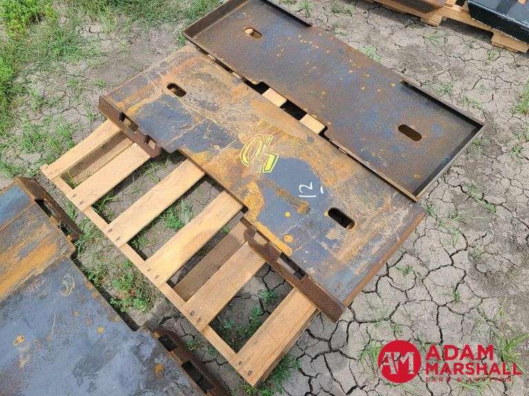 Blank Mount For Skid Steer