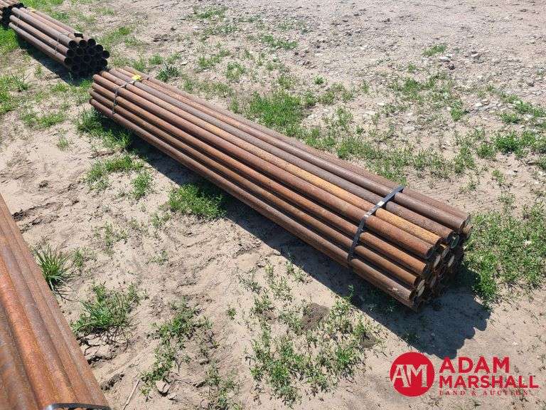 (44)   Steel Pipe   - 10FT L x 2⅜IN