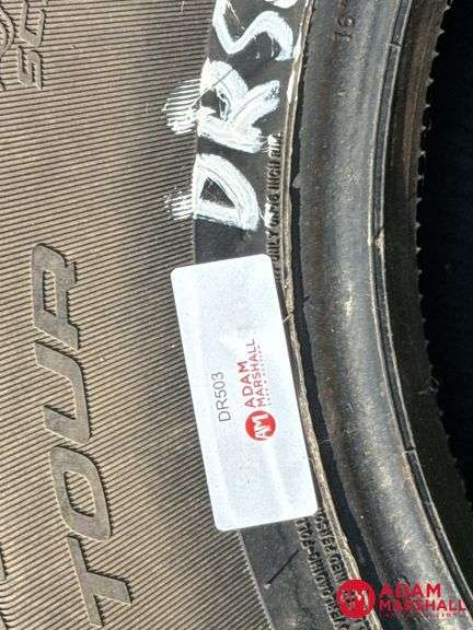 (2) USED Mastercraft, Courser Tires - 235/75R16