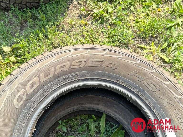 (2) USED Mastercraft, Courser Tires - 235/75R16