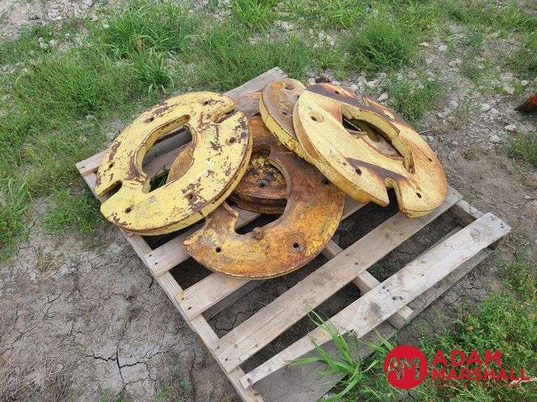 (6) Tractor Wheel Weights