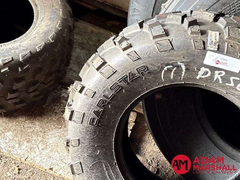 (1) NEW Car L Star Tire - AT489, 25x8.00-12