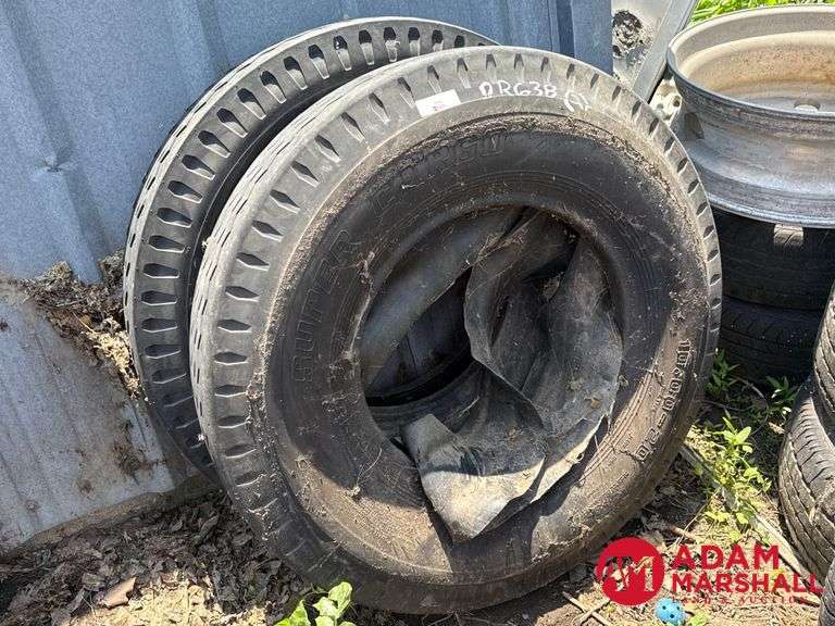 (2) NEW Semi Tires - 10.00-20