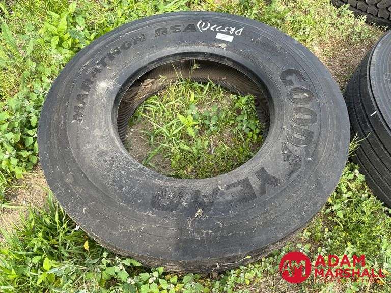 (1) NEW Goodyear, Marathon Max Tire - AL21, 11R22.5
